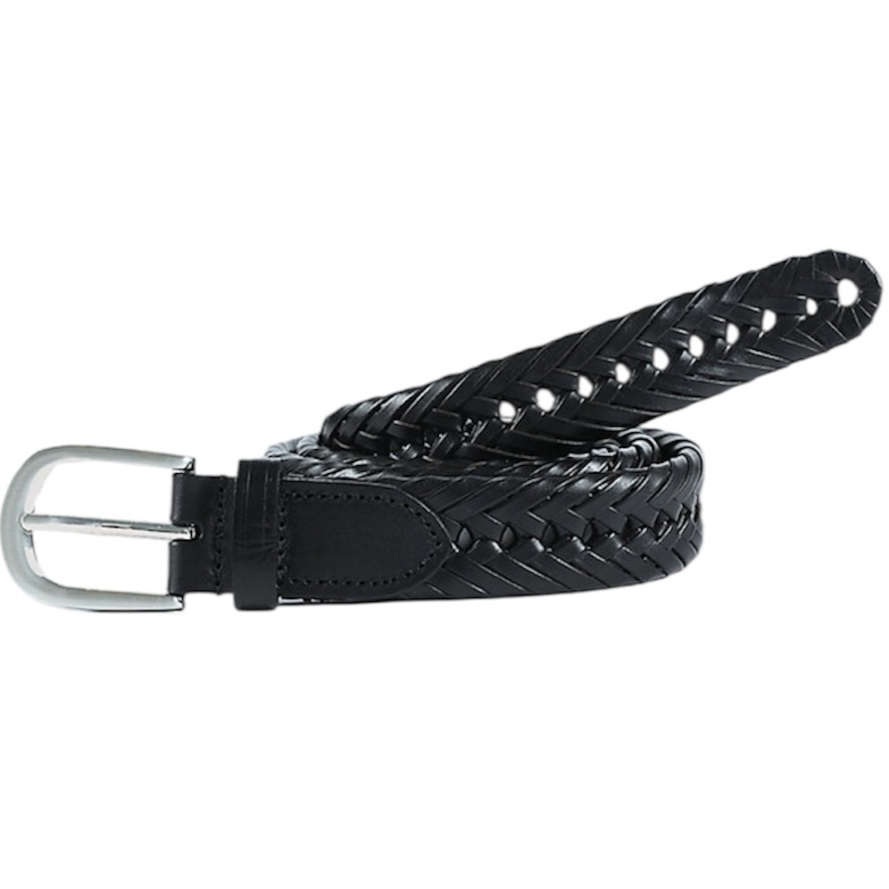 WRANGLER Brand New Men’s Black Braided Belt Western Cowboy Stampede Size 38